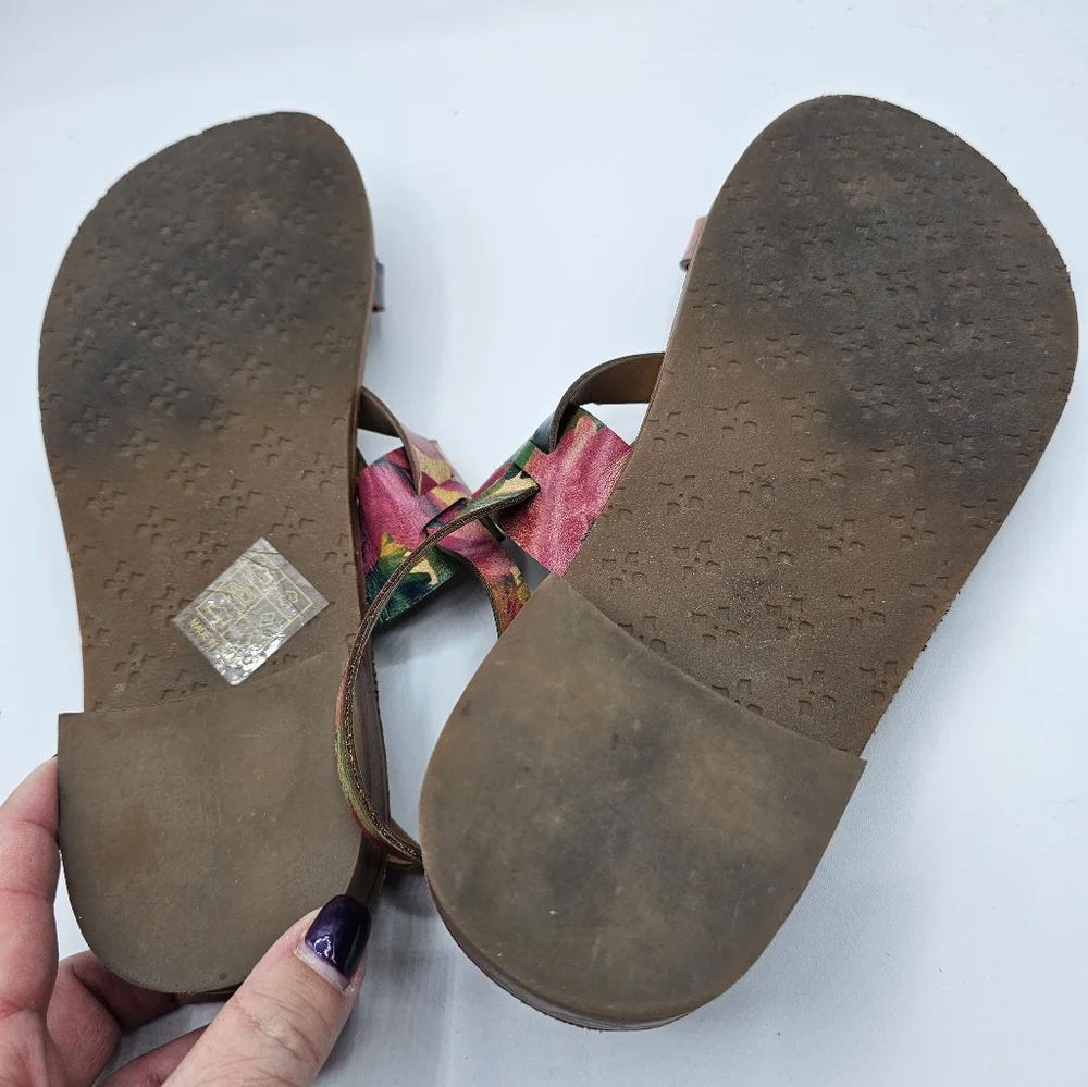 Patricia Nash Fidella Spring Multi Sandals - Picture 10 of 15